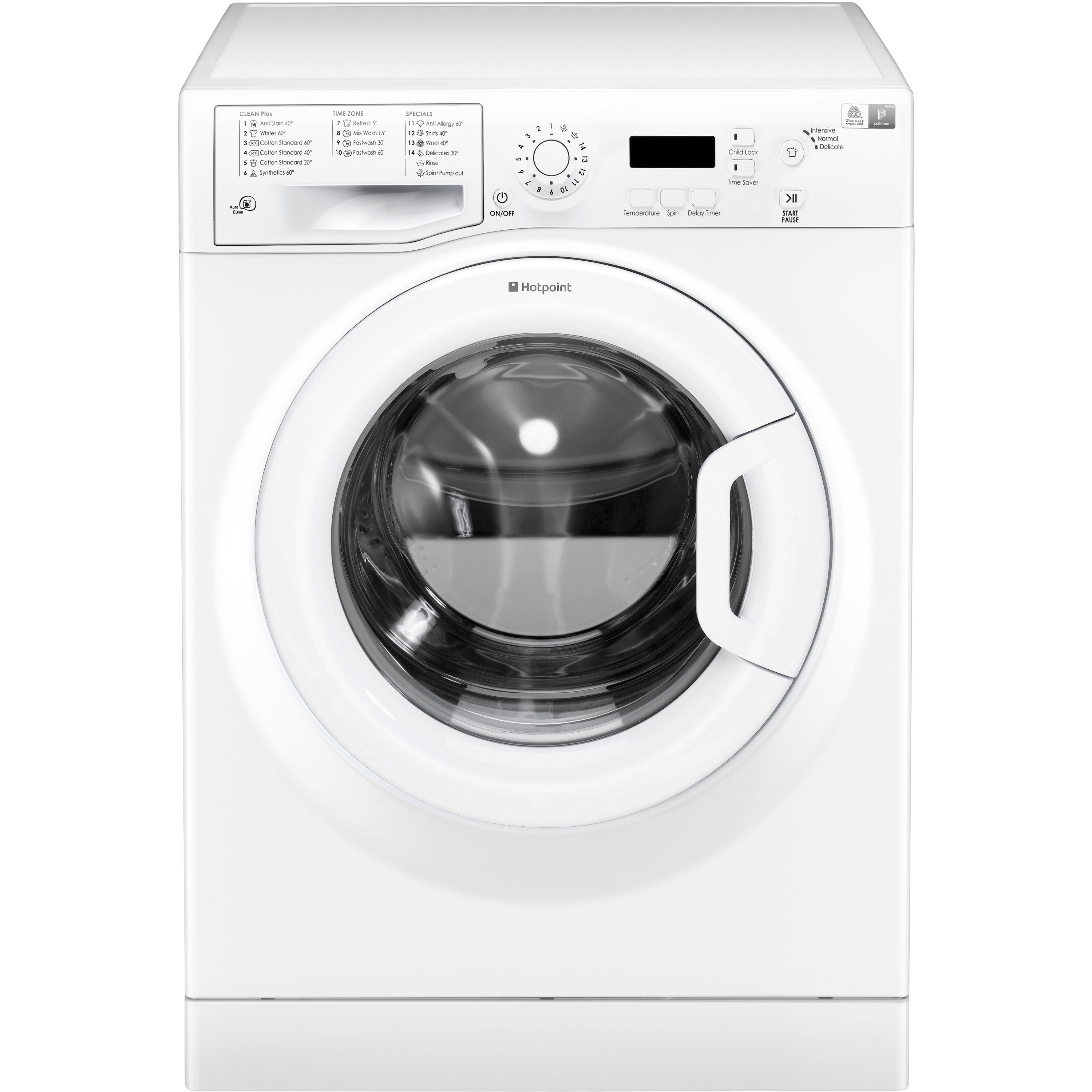 Hotpoint 7kg 1400 Spin Washing Machine - WMEUF743P 